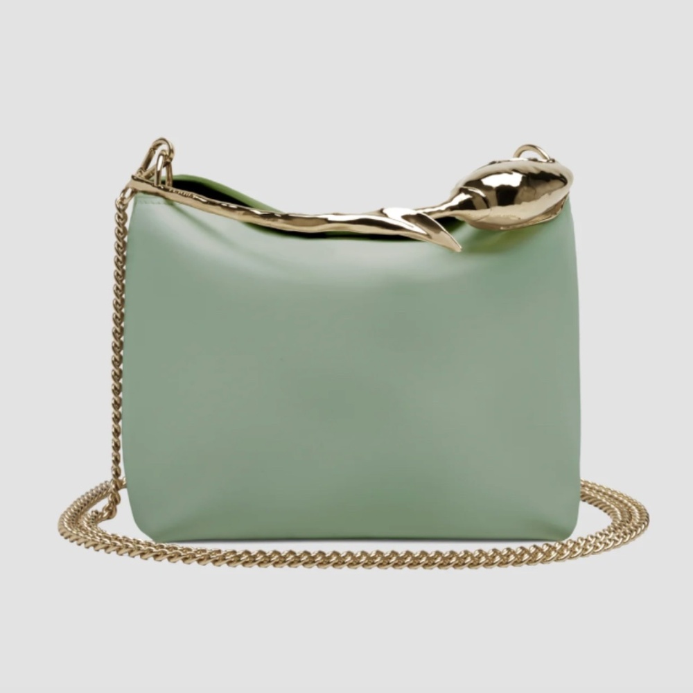 ERDEM 'Mini Bloom' Bag in Duck Egg Blue - MSRP $1995 - NWT - SAVE $800 - Picture 2 of 10